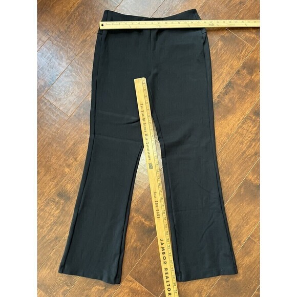 Soft Surroundings Black Straght leg Stretch Pants Sz M - Picture 4 of 6